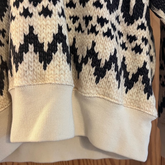 Polo by Ralph Lauren Black and Cream Hoodie - Picture 3 of 6